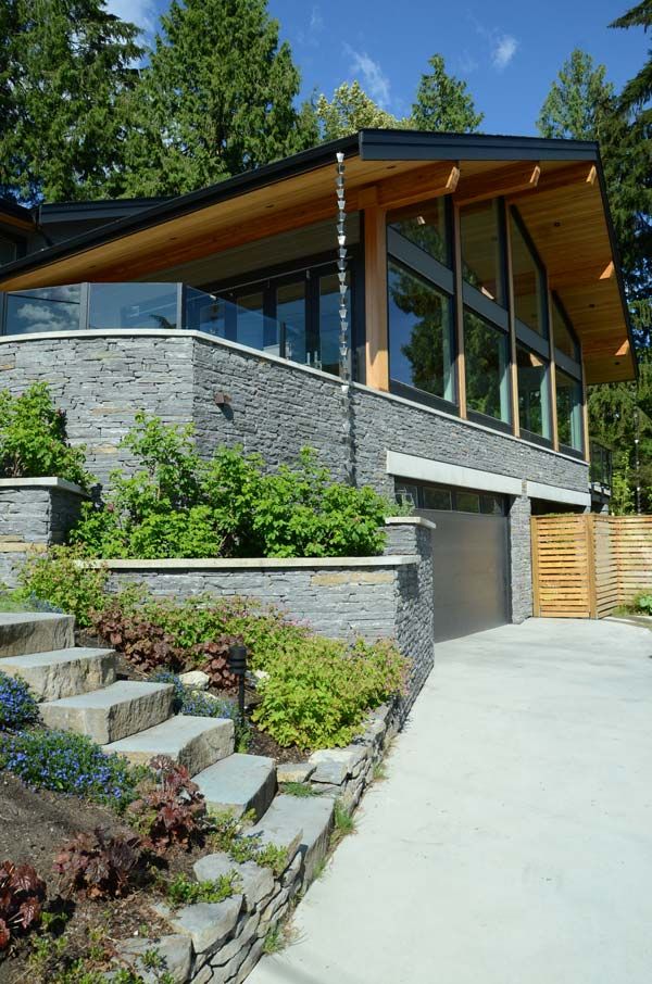 Stone and Cedar